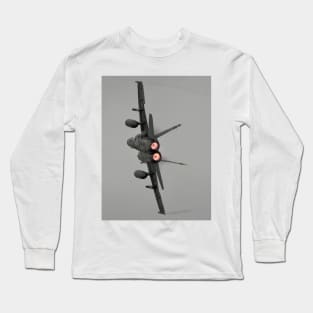 FA-18 Hornet in Afterburner Long Sleeve T-Shirt